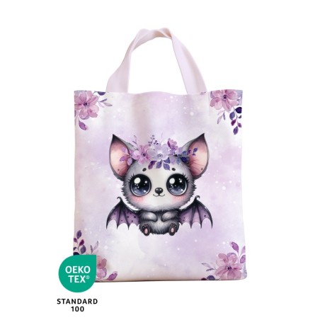 Panneau Sac à Bonbon d'Halloween Chauve Souris Oeko-Tex® Mercerie des Princesses