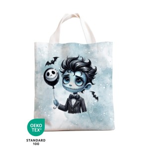 Panneau Sac à Bonbon Mr Jack D'halloween Oeko-Tex® Mercerie des Princesses