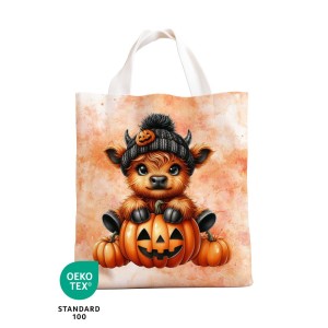 Panneau Sac à Bonbon Highland D'halloween Oeko-Tex® Mercerie des Princesses