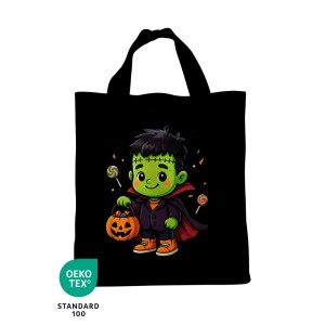 Panneau Sac à Bonbon Frankenstein Halloween Oeko-Tex® Mercerie des Princesses