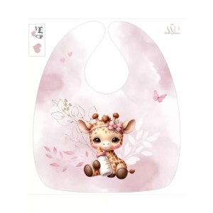 Coupon Bavoir Girafe Rose –...