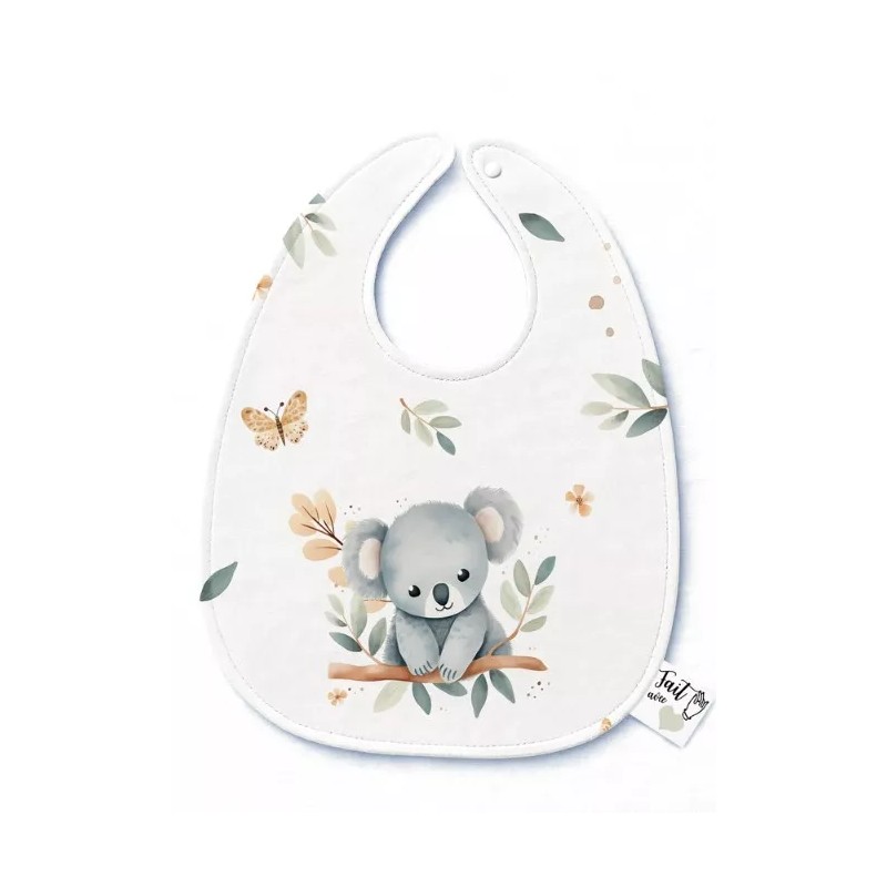 Coupon Bavoir Bébé Tendre Koala – Bébé 3-12 mois – Coton Oeko-Tex® à coudre soi-même