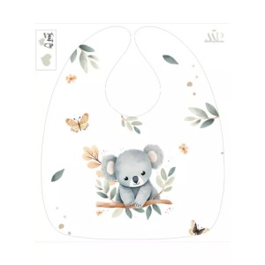 Coupon Bavoir Bébé Tendre Koala – Bébé 3-12 mois – Coton Oeko-Tex® à coudre soi-même