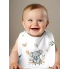 Coupon Bavoir Bébé Tendre Koala – Bébé 3-12 mois – Coton Oeko-Tex® à coudre soi-même