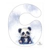 Coupon Bavoir Panda – Bébé 0-3 mois – Coton Oeko-Tex® à coudre soi-même