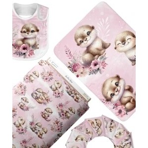 Collection Loutres Roses