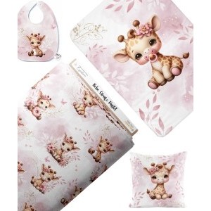 Collection Bébé Girafe Pastel Rose