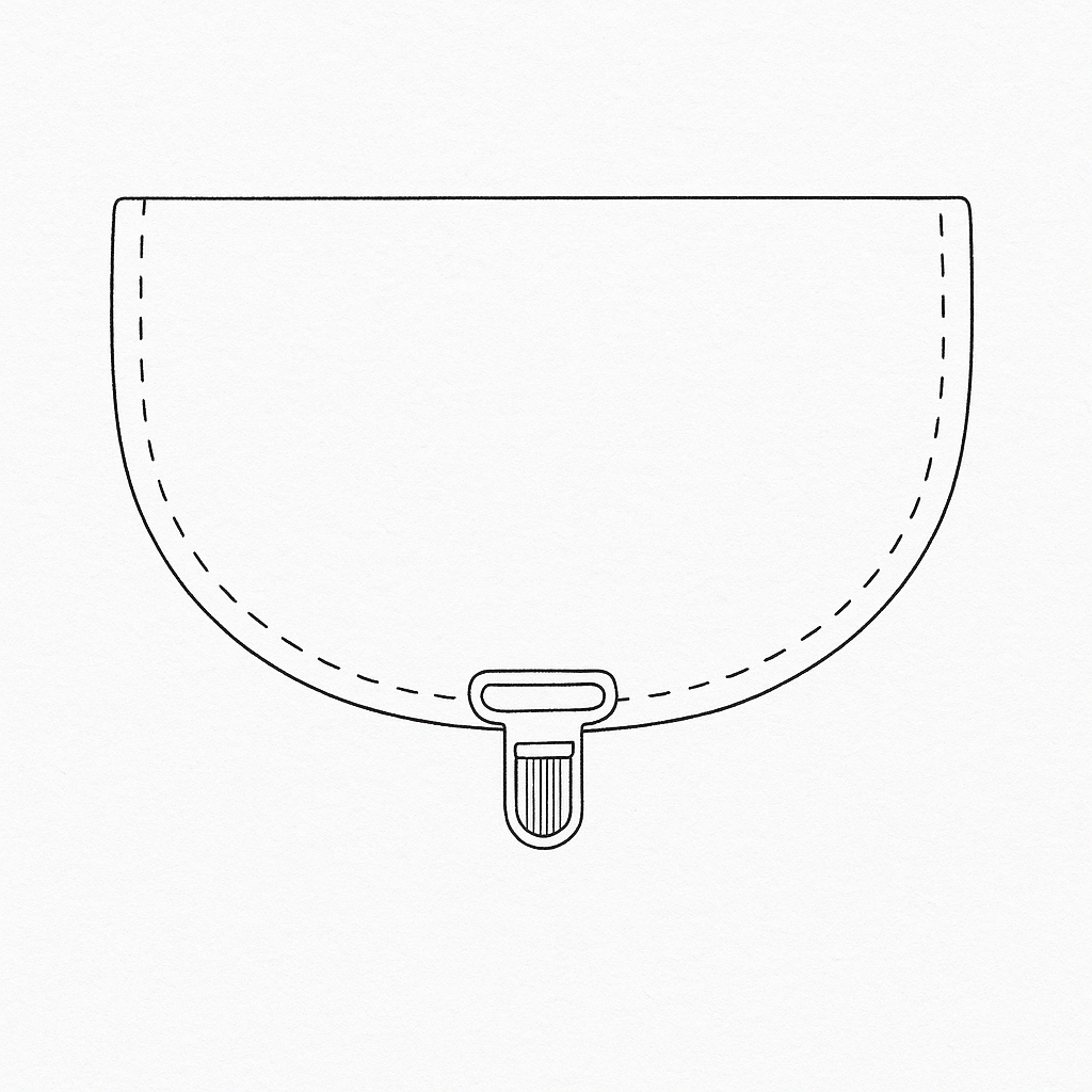 Fixation attache cartable et bretelles